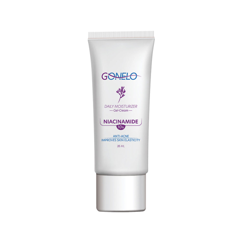 ژل کرم مرطوب کننده گونلو حاوی نیاسین آمید 10% حجم 35 میل